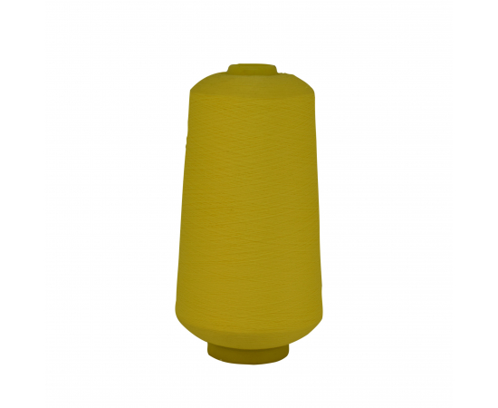 Текстурированная нитка 150D/1 № 384 желтый в Гребенке